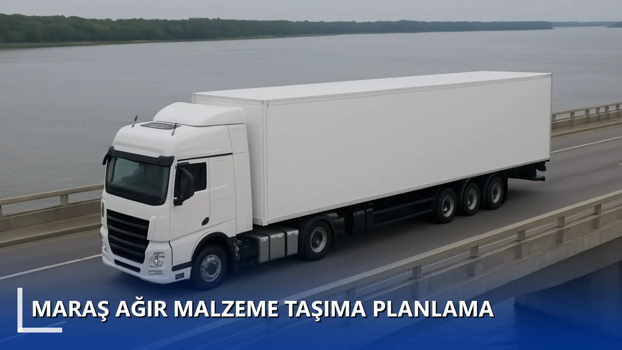 Maraş Ağır Malzeme Taşıma Planlama