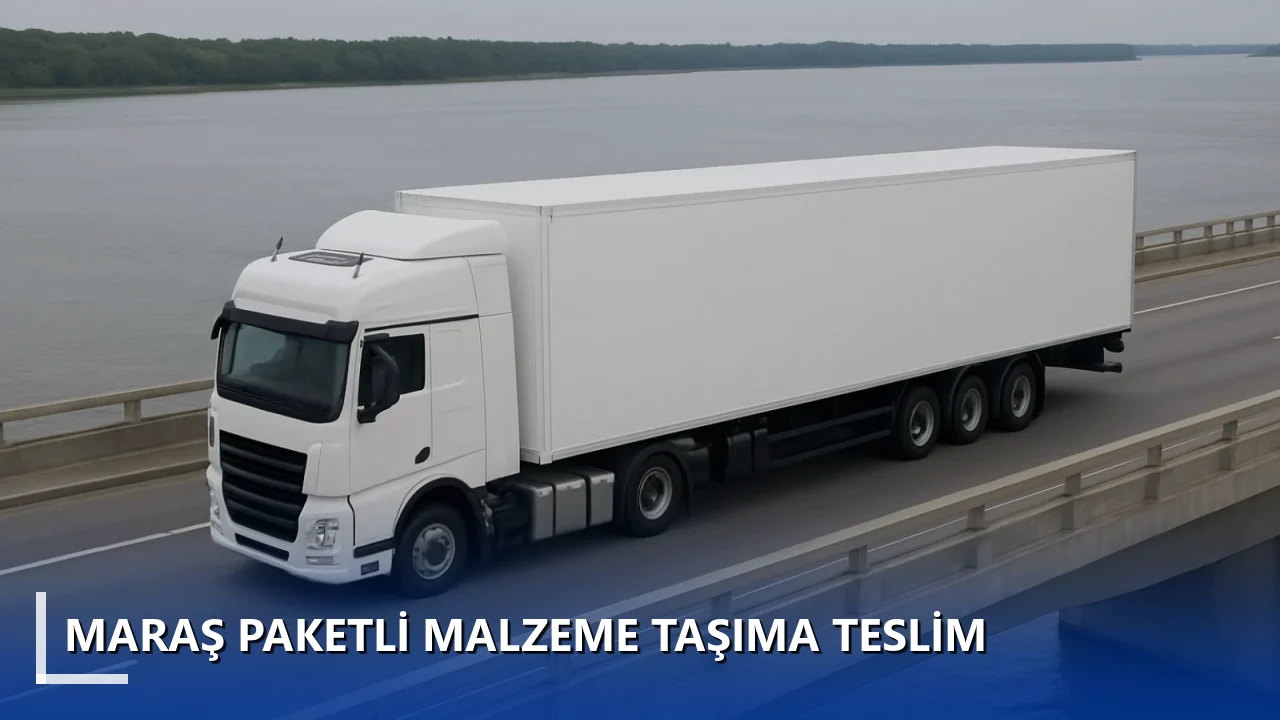 Maraş Paketli Malzeme Taşıma Teslim